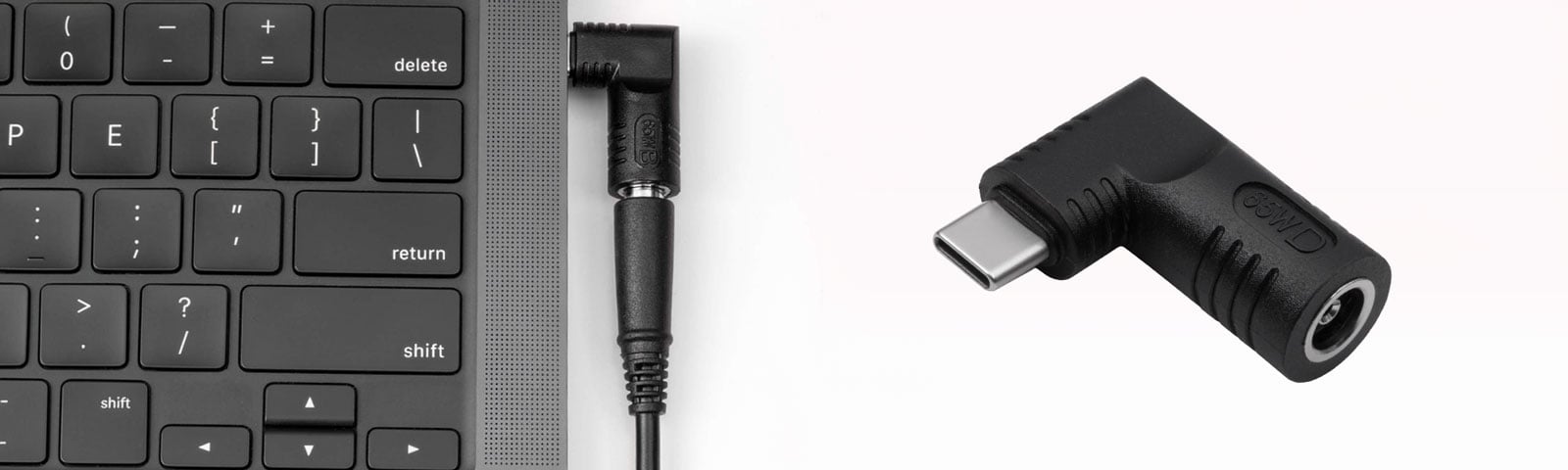 Akyga AK-ND-D 转接头：使用 DC 电源适配器为 USB-C 设备供电