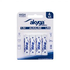 鹼性電池 AA LR6 Akyga AKY2068 1.5V / 3050mAh 4pcs