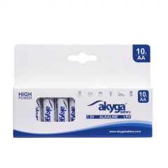 鹼性電池 AA LR6 Akyga AKY2067 1.5V / 3050mAh 10pcs