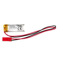 锂电池 LP301020 Akyga AKY0471 3.7V / 40mAh PCM JST 2 针连接器 150mm