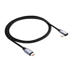 角度連接線 USB type C / USB type C 1m AK-USB-54 60W 網眼