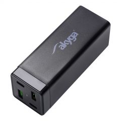 快充 AK-CH-17 Charge Brick 2x USB-A + 2x USB-C PD 5-20 V / max 3.25A 65W Quick Charge 4+