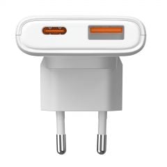 快充 USB-A + USB-C PD 充电器 USB 5-20V / 3.25 A 65W AK-CH-28 GaN