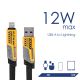 additional_image  线 USB A + USB type C / USB type C + Lightning 1m AK-USB-57 65W